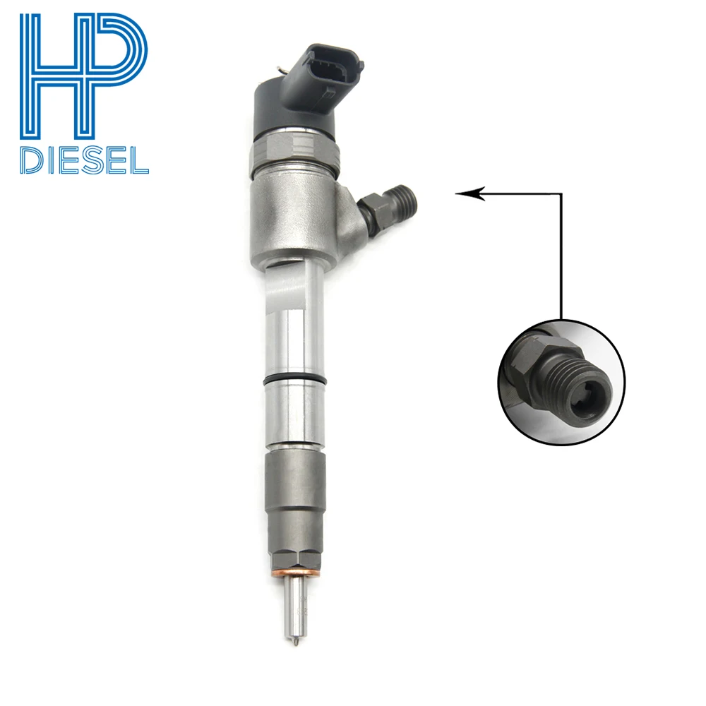 

Common rail diesel fuel injetor 0445110710, For JIANG HUAI engine, for nozzle DLLA157P2508, for control valve F00VC01359