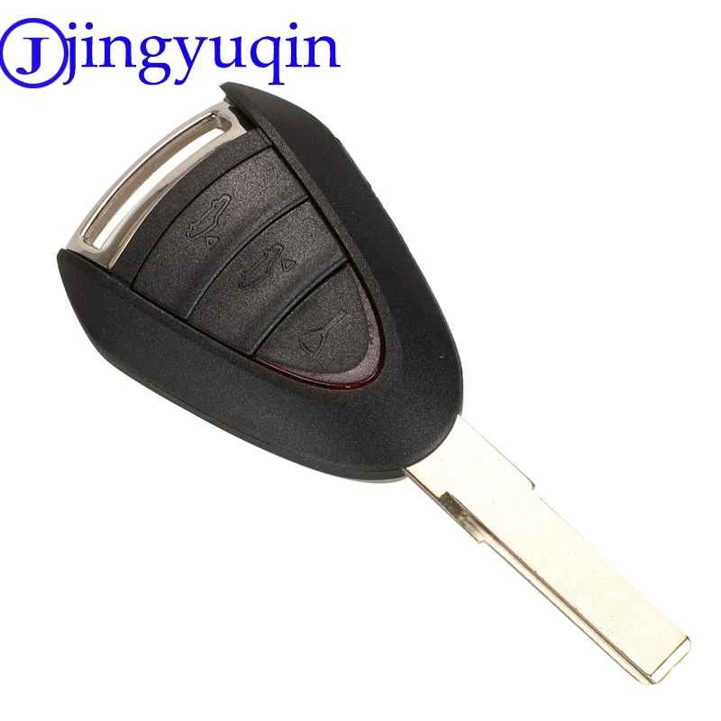 jingyuqin 3B Remote Key Shell For Porsche Boxster/Cayman 911/997 Carrera and 911 Targa 2005 2006 2007 2008 2009 2010 2011 2012