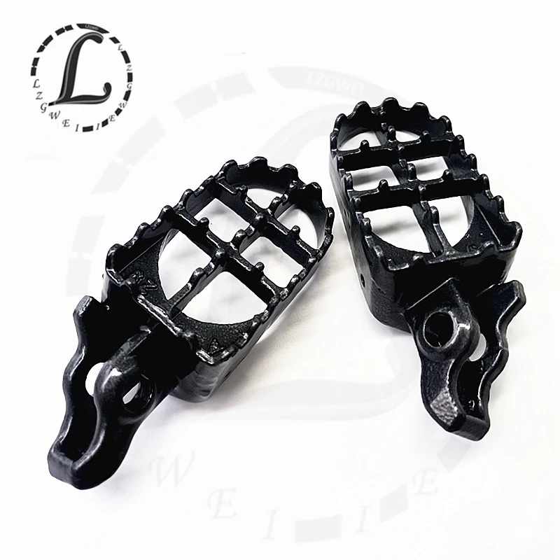 

Подножки для мотоцикла для Honda CR125 CR250 CRF450R CRF 450X CRF 250R CRF250X, стальные подножки, подставки для педалей, подножки