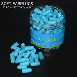 120/150 PCS Earplugs Protection For Sleeping Sound Insulation Anti Noise Reduction Earplug Sleep Cancelling Soft Foam Ear Plugs