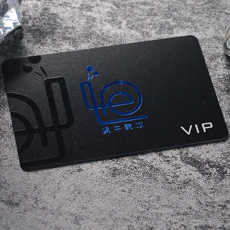 

Plastic PVC Membership Vip Gift Loyalty Card with CMYK printing