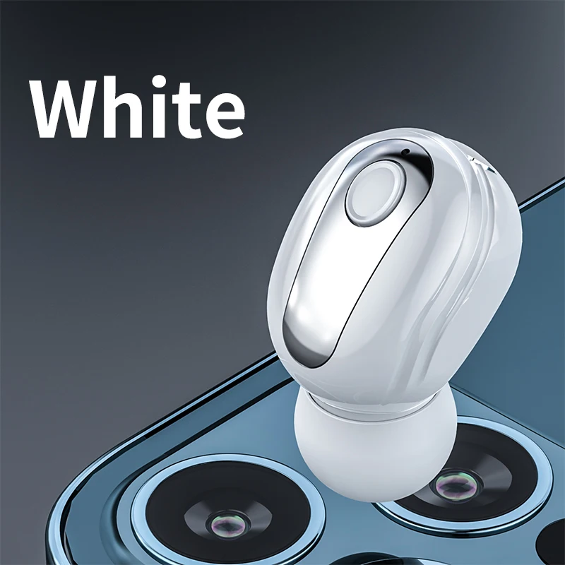 Mini Unsichtbare Drahtlose Kopfhörer Noise Cancelling Bluetooth-Kompatibel Kopfhörer Freihändiger Stereo Headset TWS Ohrhörer Kopfhörer
