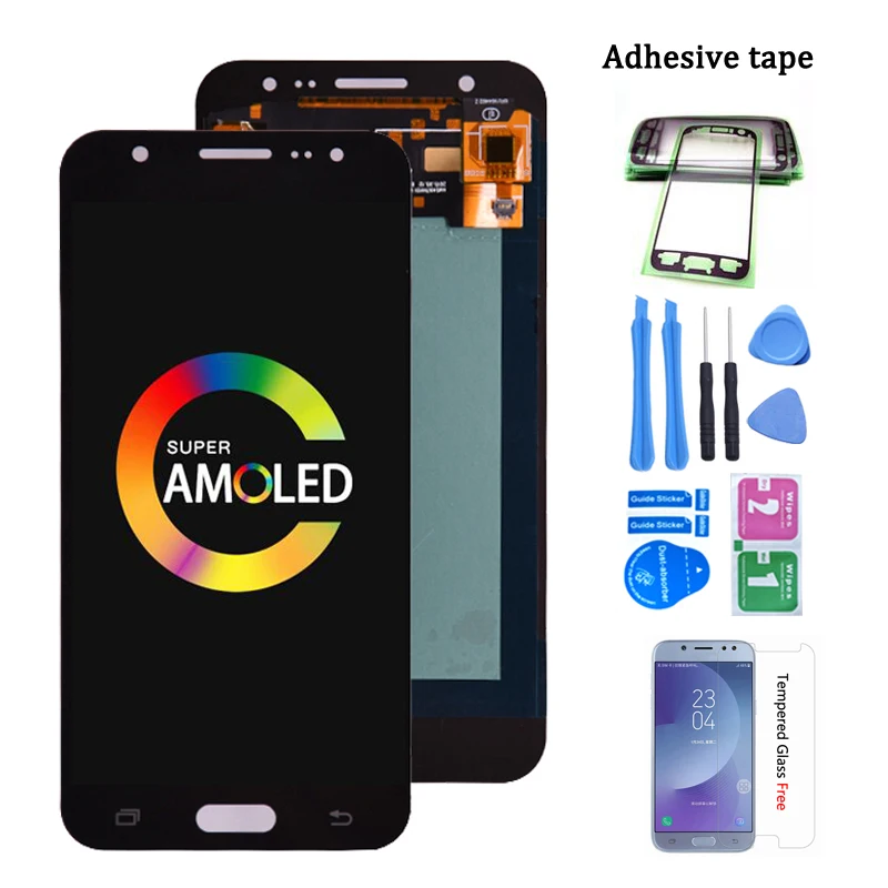 

Super Amoled For SAMSUNG Galaxy J5 2015 J500 LCD Display J500H J500FN J500F J500M SM-J500F Touch Screen Digitizer