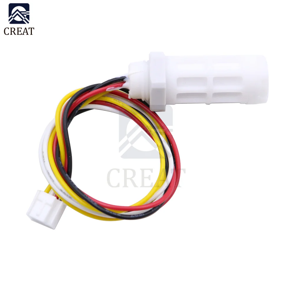 SHT30 Temperature And Humidity Sensor PE Cylinder Protective Sleeve  IIC Digital Output Signal Temperature And Humidity Sensor