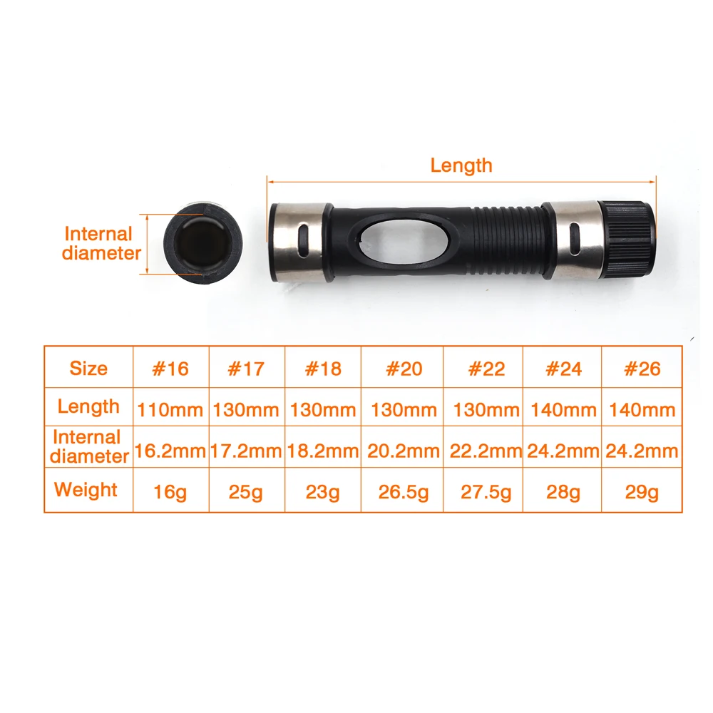 MNFT 1Pcs 7 Sizes DPS Type Plastic Fly Fishing Reel Seat DIY Rod Building Repair Mount Clip Casting Fish Accessory Tools