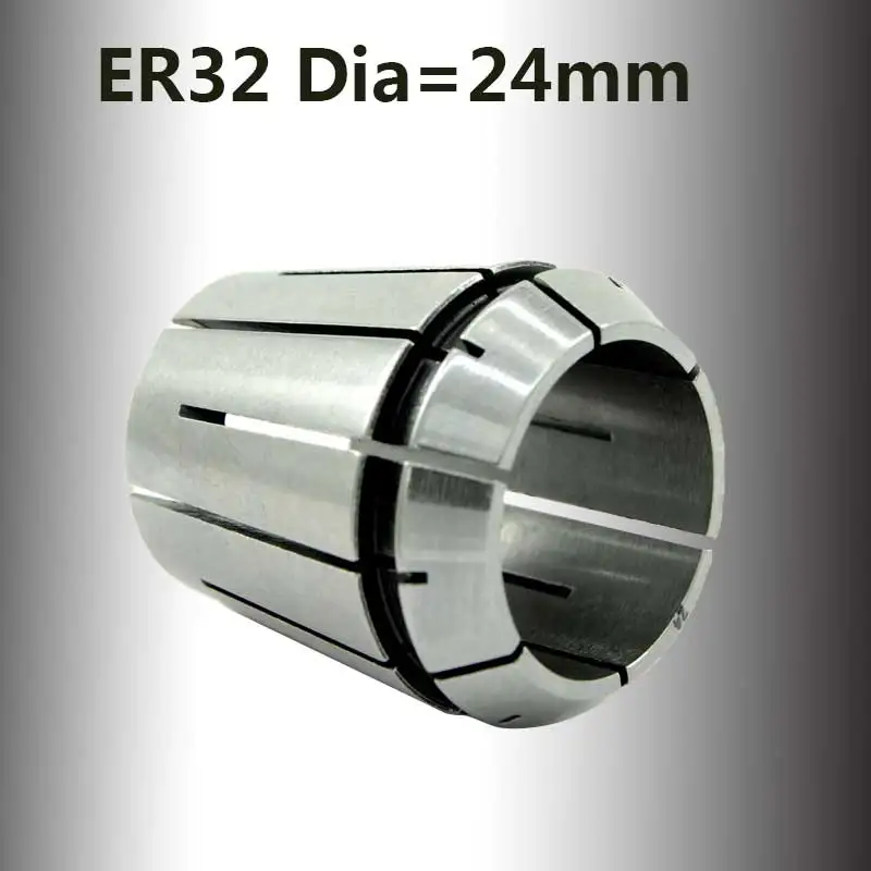 1pcs ER 32 ER32 Oversize 24mm Spring Collet Tool Collets Drill Chuck Arbors CNC Milling Lathe Cutter DIN 6499B