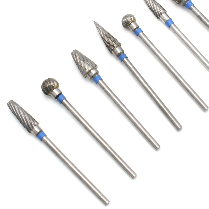 10pcs Dental Grinding Heads Tungsten Steel Teeth Polishing Burs Dental Lab Grinding Drill Grinder Dentistry Equipment Burs