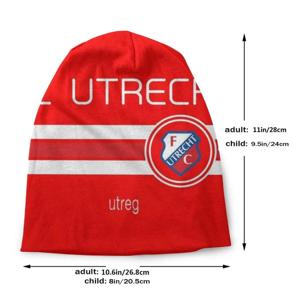 Eredivisie-Fc Utrecht ( Home Red ) Knitted Hat Warm Beanie Outdoor Caps Football Eredivisie Fc Utrecht Utreg Holland Dutch