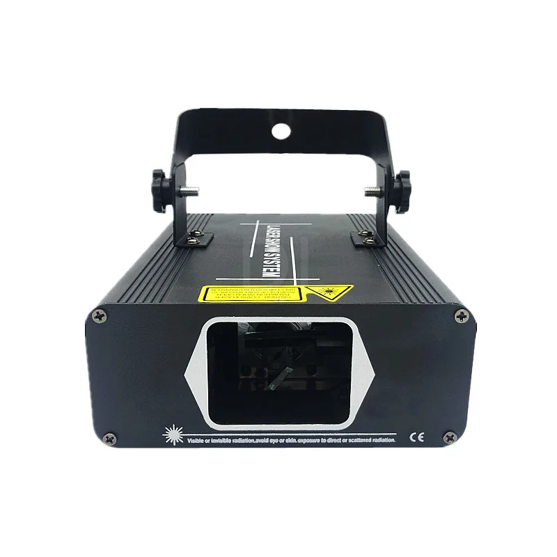 Hot One Hole Disco DJ Blue Laser Beam Line Scanner Projector DMX512 Stage Lighting Effect Dance Bar Xmas Party Wedding Light