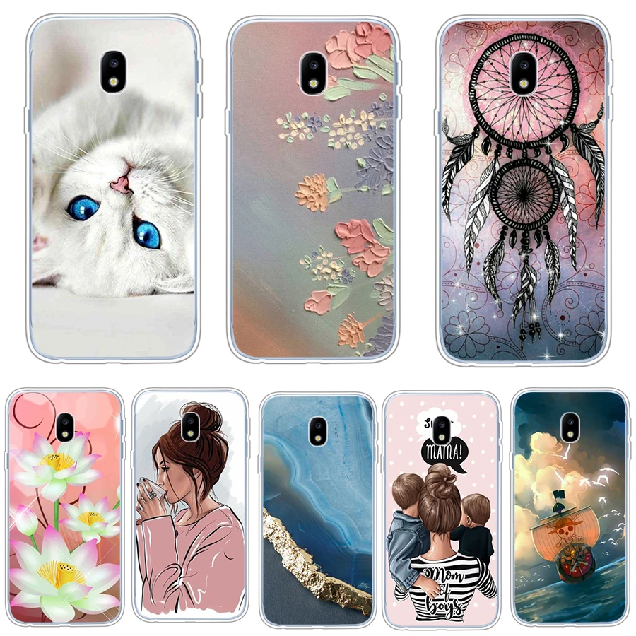 Soft Silicone Case For Samsung Galaxy J3 2017 Case J330F SM-J330F Phone Case For Samsung J3 2017 Silicone Funda Coque Shell