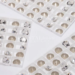 24PCS/LOT 100% Original Crystal from Austria 1088 XIRIUS Chaton Pointed Rhinestone PP2~PP13(0.9~2.0mm) Nail Arts Mobile Deco