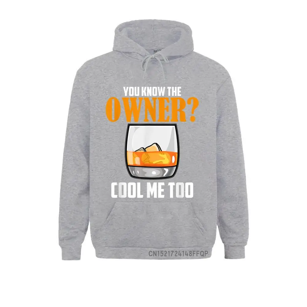 I Know The Owner Too Drinks Server Mixologist Bartender Pullover New Arrival Men's Sweatshirts Hoodies Long Sleeve Hoods