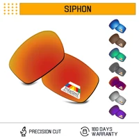 Lentes de repuesto polarizadas Bwake para montura de gafas de sol Oakley Siphon OO9429-64mm, múltiples opciones