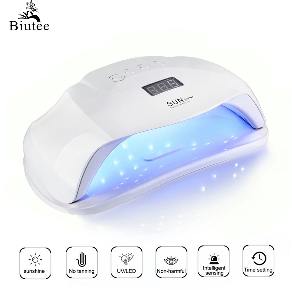 Biutee 72W 36LEDS LED Nail Dryer Nail Lamp Curing Nail Gel Polish Manicure 10s/30s/60s/99s Auto Sensor Machine Nail Art Tools