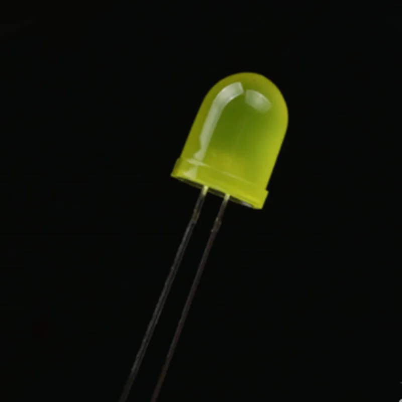 10MM/F10 okrągły głowica prysznicowa LED light-dioda emitująca LED koraliki do lampy białe włosy białe czerwony szmaragd zielony żółty niebieskie podświetlenie długie nogi