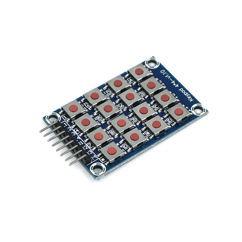 Micro Switch 1*2/2*2/2*4/4*4 Matrix Keyboard 8-bit Button Independent Button MCU External Expansion Keyboard Module