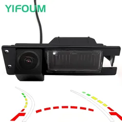 AHD Fisheye 12LED Dynamic Trajectory Car Rear View Camera For Alfa Romeo 147 156 159 166 GT Brera MITO Stelvio Giulietta Nuvola