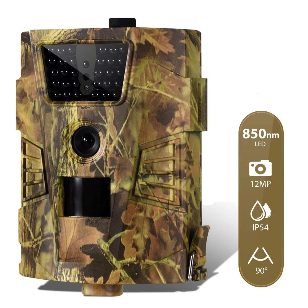 

12MP 1080P Trail Hunting Camera Wildcamera Wild Surveillance Night Vision Wildlife Scouting Cameras Photo Traps Track HT001B