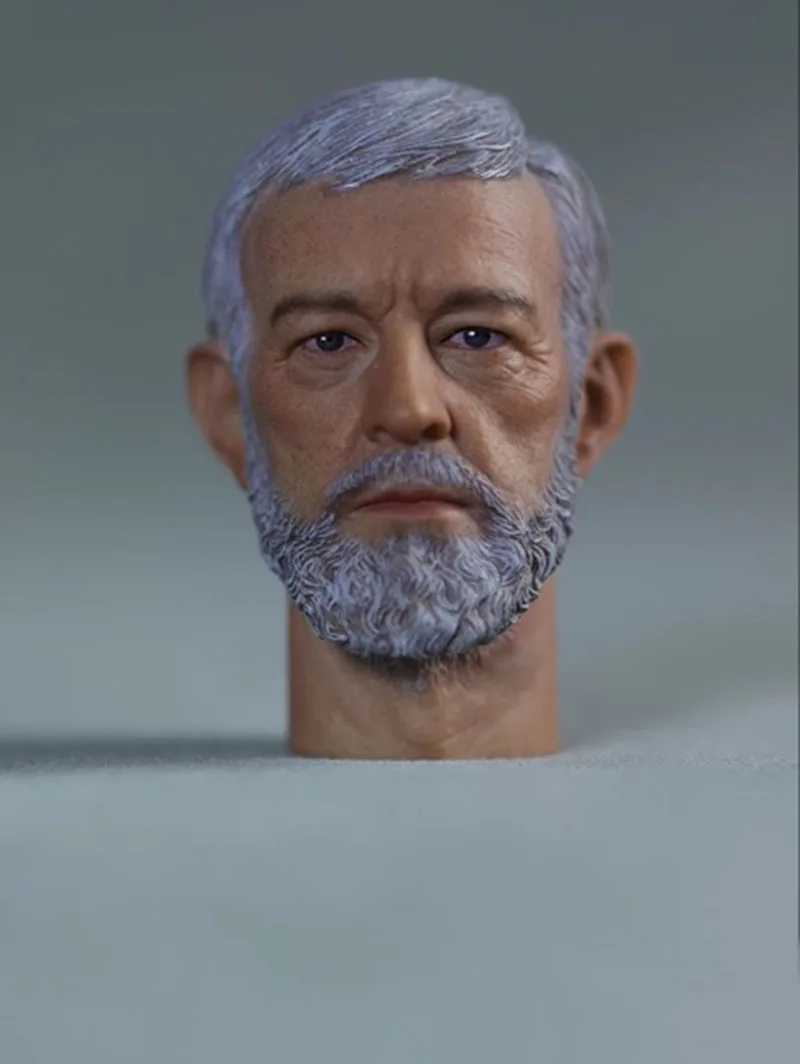 1/6 Scale Alec Guinness Head Sculpt PVC Head Carving Model For 12\