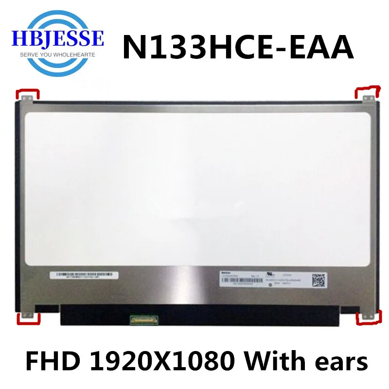 

Exactly model N133HCE-EAA Rev.C1 N133HCE EAA LED Screen Matrix for Laptop 13.3" FHD 1920X1080 30Pin Matte Slim Screen IPS Screen