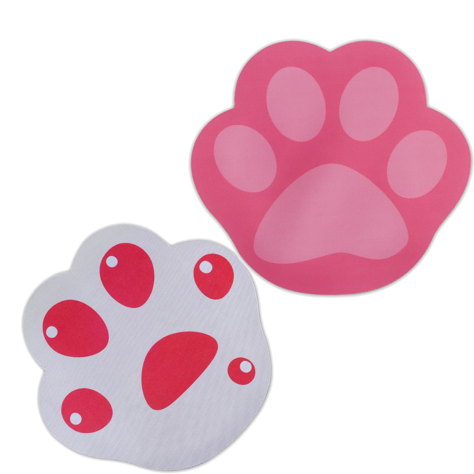 

Mini Pink Mouse Pad Cute Cartoon Cat Claw Shape Mouse Mat Anti-slip Rubber PC Gamer Mousepad Gaming Desk Mat Portable For Laptop