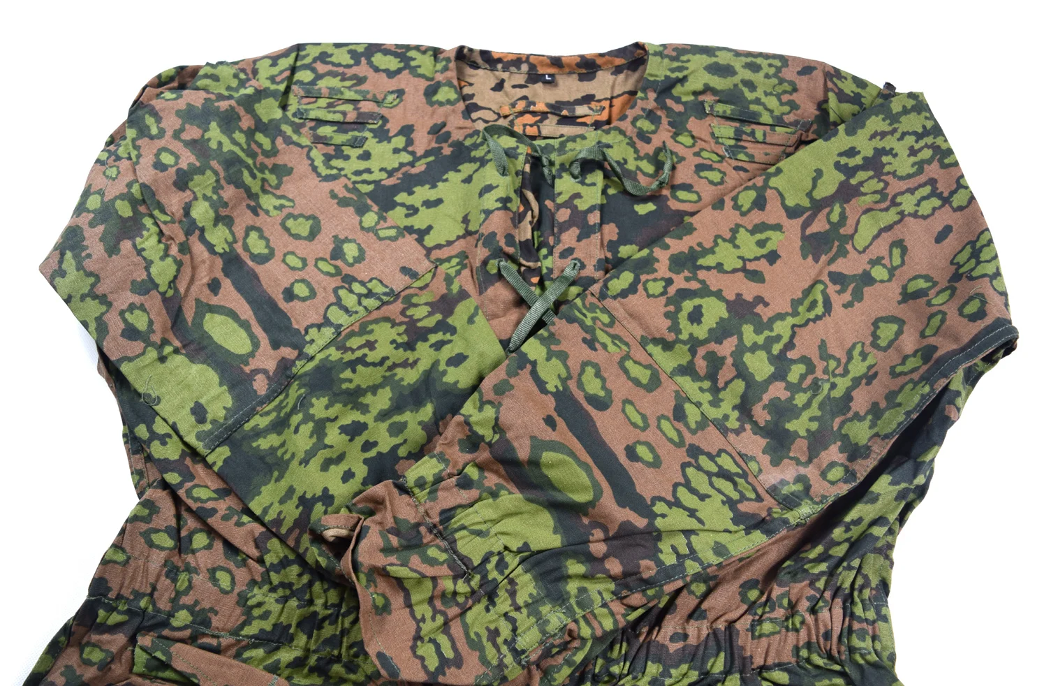 Camouflage REVERSIBLE WWII German Elite M42 OAK Smock Camo Color L