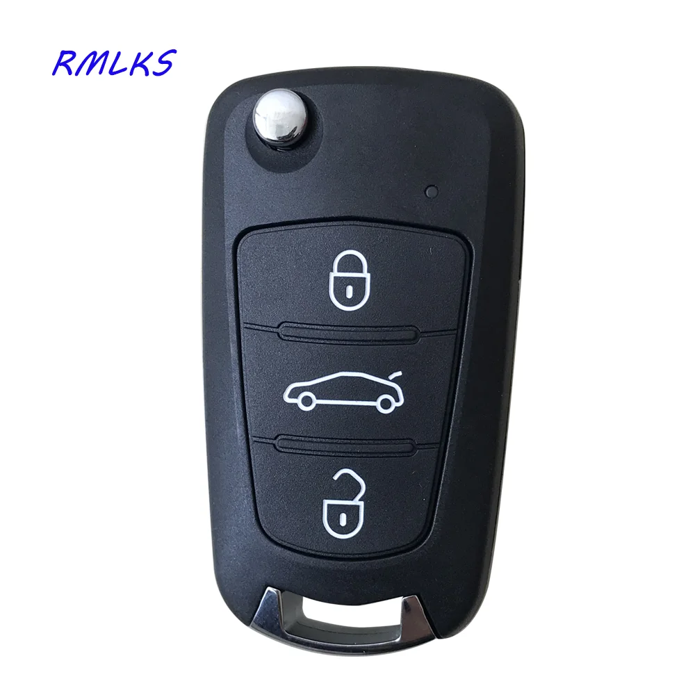 3 Buttons Flip Car Remote Blank Key Shell for GREAT WALL GWM WINGLE 5 WINGLE 6 STEED HAVAL H1 H3 H5 C30 C50 uncut Blade