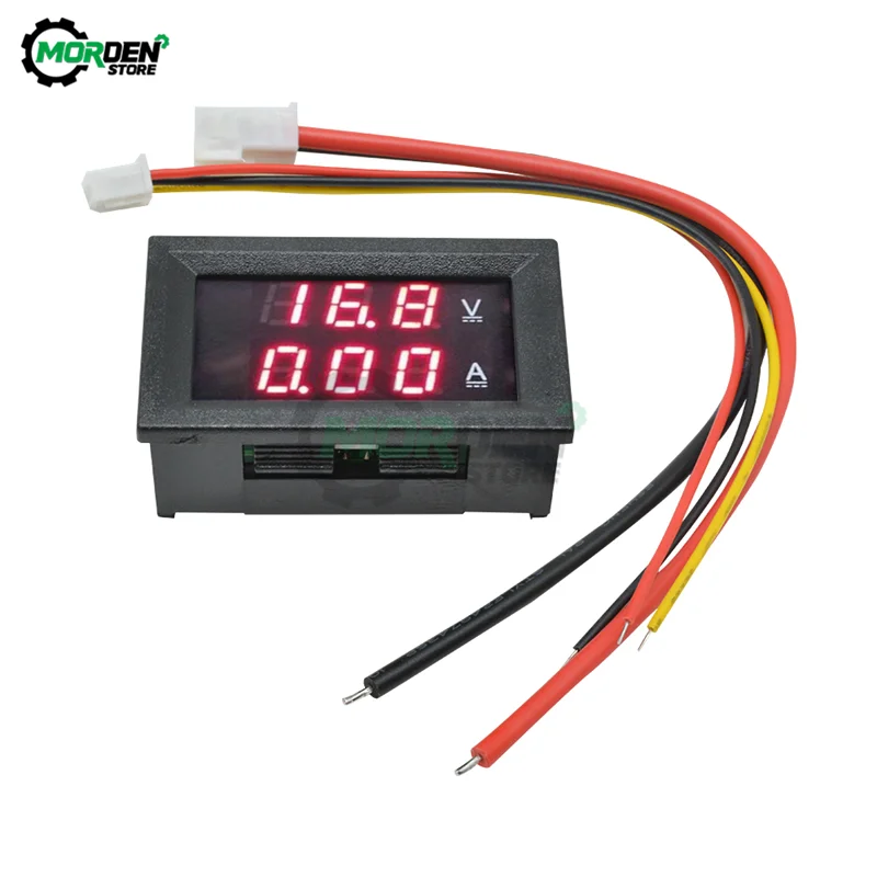 DC 100V/50A 30V/50A Digital Voltmeter Ammeter LED Display DC Amp Volt Meter Voltage Current Tester Volt Detector with Shunt