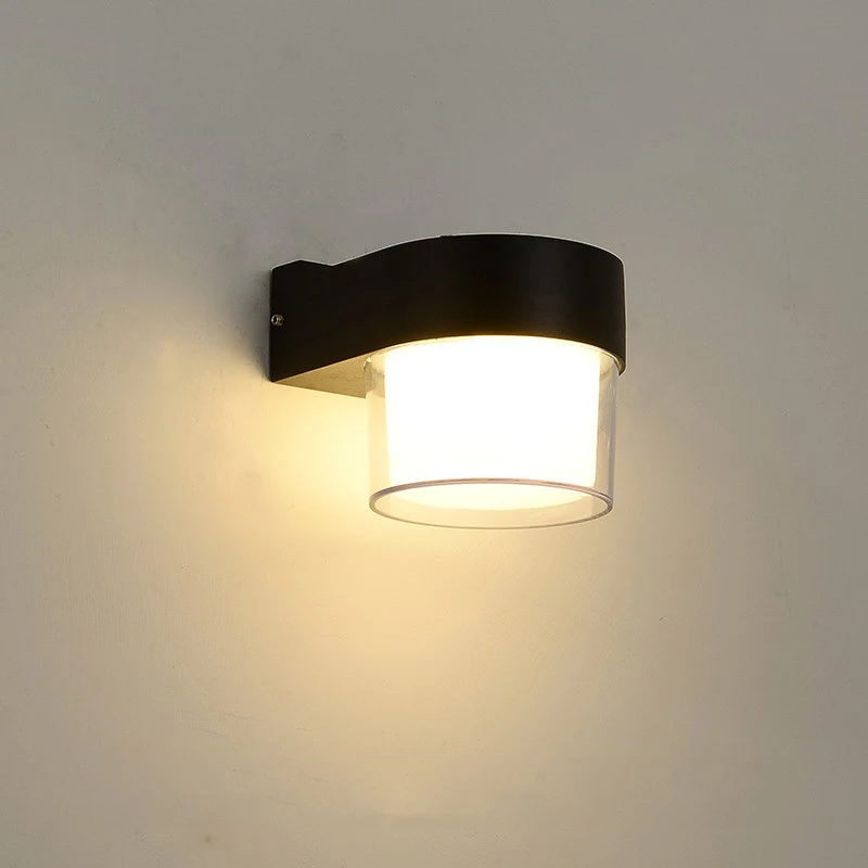 6W/12W LED Wall Light Waterproof IP65 Porch Light Modern LED Wall Lamp  Corridor Balcony Courtyard Garden Outdoor Light