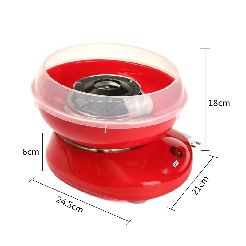 Waffle Doughnut & Cake Makers 450-550W Mini Portable Electric DIY Maker Cotton Candy Sugar Machine For Children Gift