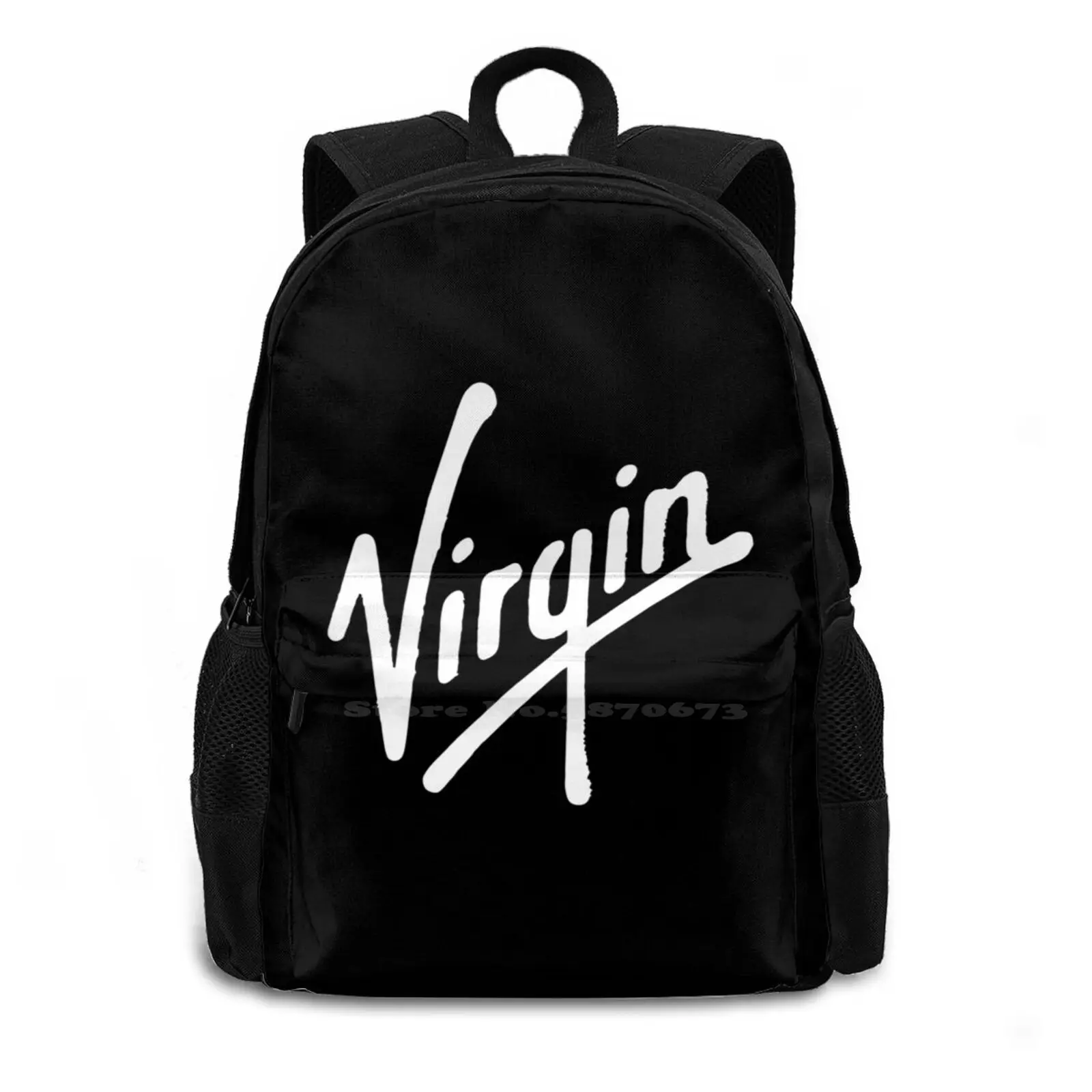 Best Seller-Logo Merchandise Bag Backpack For Men Women Girls Teenage Black Logo Logo Merchendise Logo Stuff Logo Logo Logo