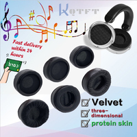 Earpads Velvet Replacement cover for Superlux HD681EVO HD668B HD681 HD681B HD662 Earmuff Cover Cushion