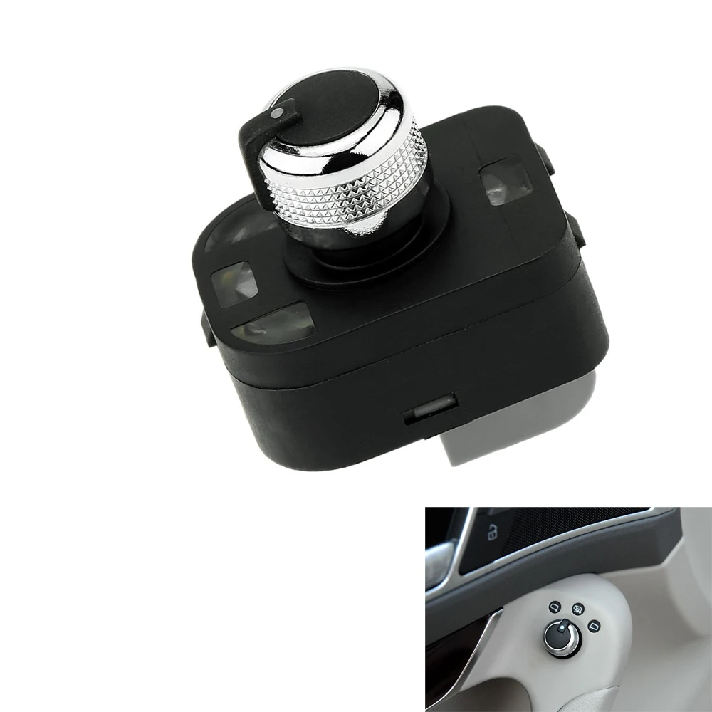 For Audi A4 2002 For Audi A6 A8 Q7 R8 Car Rear View Mirror Switches Control Adjust Knob 4F0959565 4F0 959 565B 