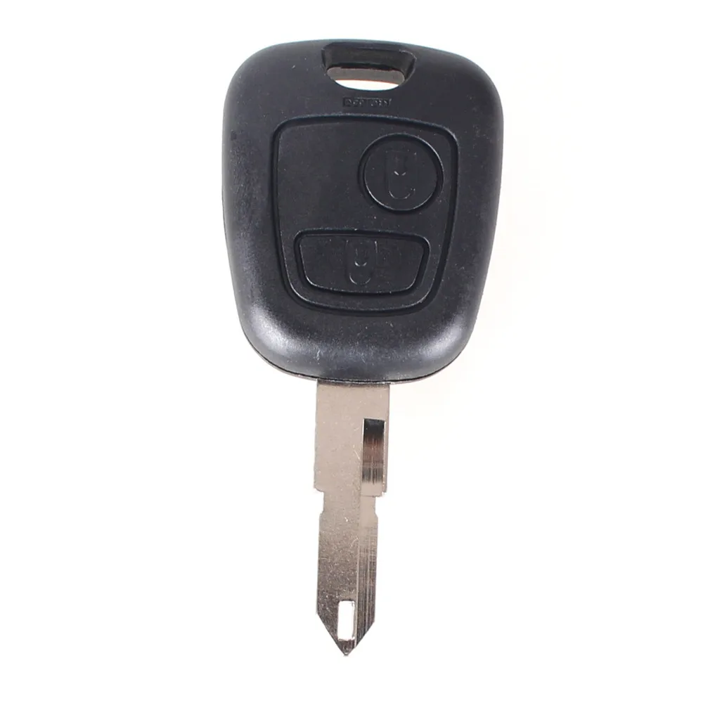 KEYYOU 2 Buttons NE73 Blade Remote Key Fob Controller For PEUGEOT 206 433MHZ With PCF7961 Transponder Chip