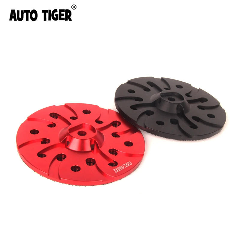 AUTO TIGER New 5 inch DA backing plate aluminum backer pad for RUPES car polishe