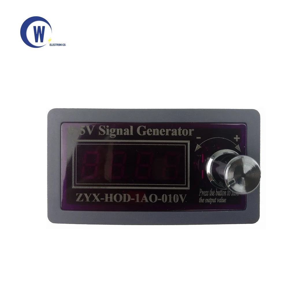 High precision 0.01V Adjustable Voltage Analog Simulator -10V/+10V LCD Signal Generator