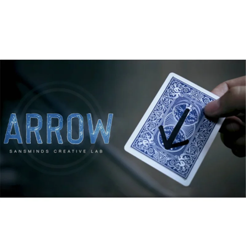 Arrow By SansMinds Card Magic Tricks Stage Magic Magia Magie Magicians Props Illusion Gimmick + Tutorial