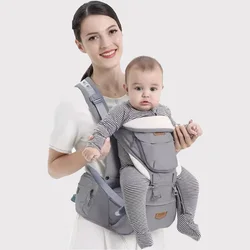 LazyChild Baby Carrier Baby Kangaroo Child Ergonomic Hip Seat Tool Baby Holder Sling Wrap Backpacks Baby Travel Activity Gear