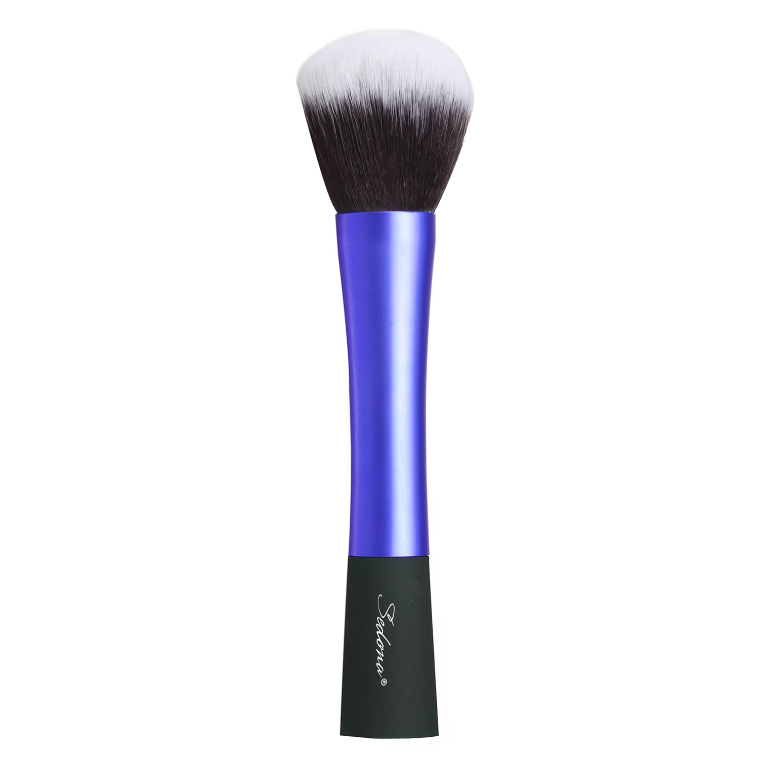 Sedona Professional Black Handle Face Purple Powder Blush Brush