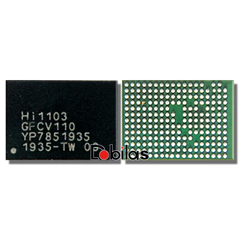 1Pcs HI1103 For Huawei P30 P30 Pro Wi-Fi BT IC WiFi Module IC BGA GFCV110 Integrated Circuits Replacement Parts Chip Chipset