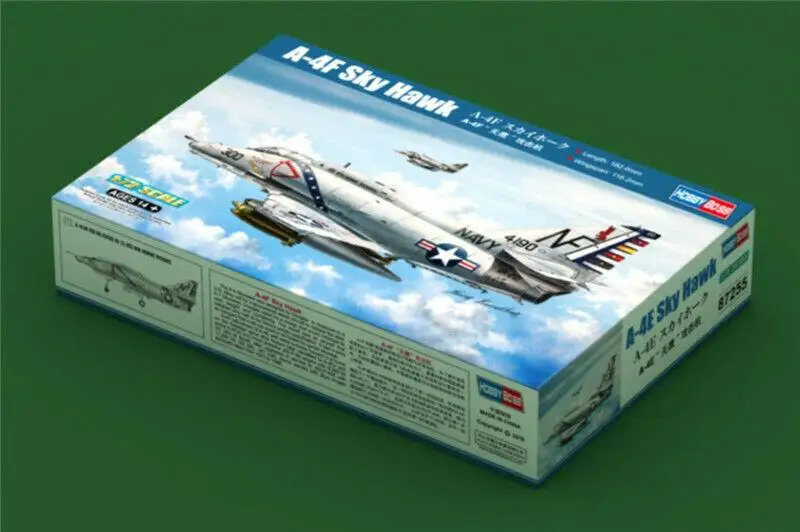 

HobbyBoss Model Kit 87255 1/72 A-4F Sky Hawk Military Plastic Aircraft Assembly