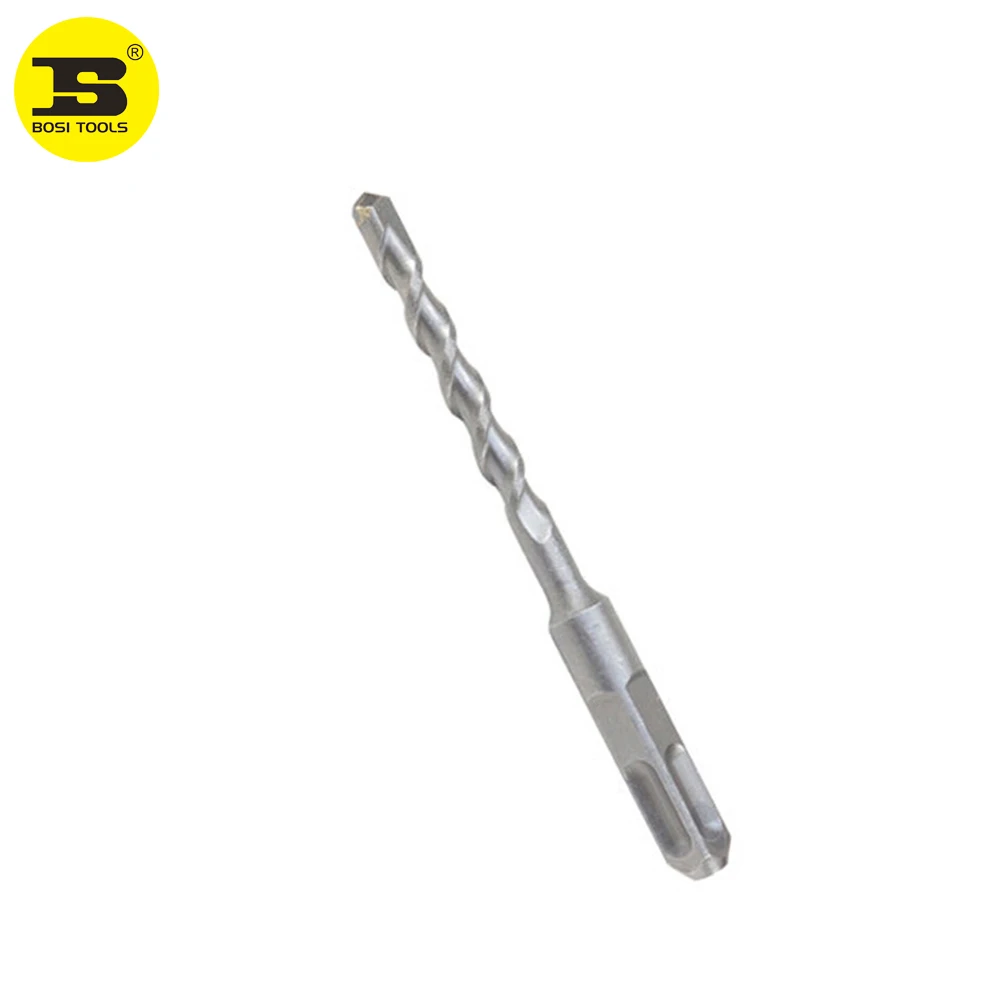 Bosi Thương Hiệu Quay 4 Rỗng Vuông Búa Điện (Đầu Mũi 6 Mm-16 Mm) x160mm Cho Nề Khoan
