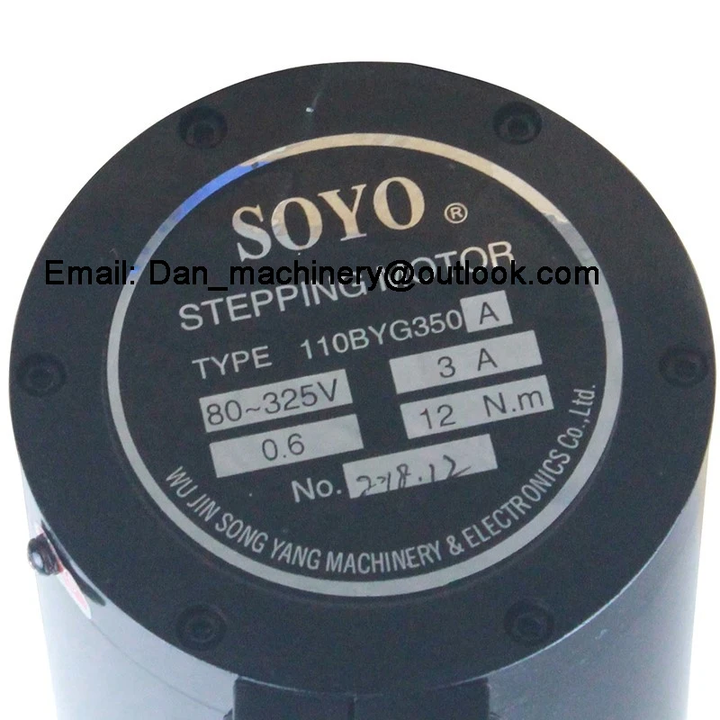 Imagem -03 - Soja Eixo Plano Byg350 12n. m Máquinas de Fabricação de Bolsas de Motor de Passo