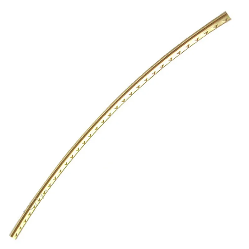 10pcs/Lot Brass Classical Guitar Fret Wire Width 2.2mm Length 100mm Guitar Fingerboard Line Fret Wire