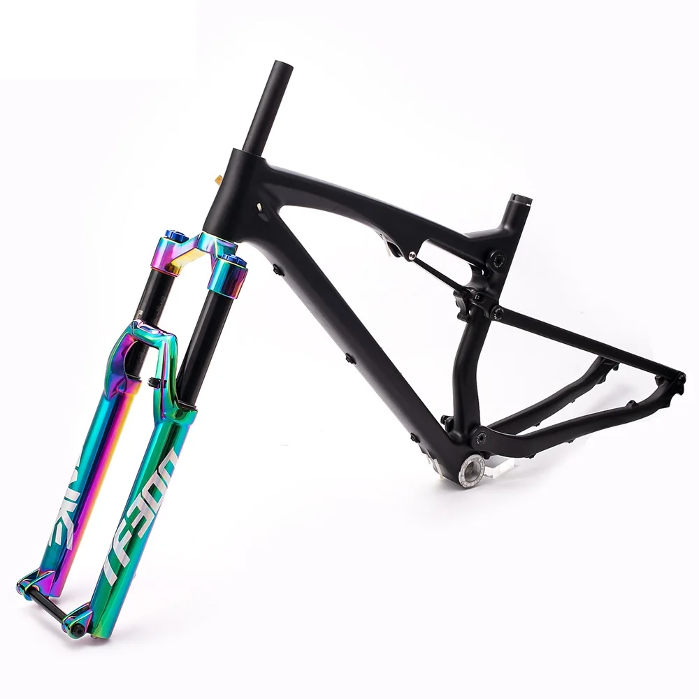 

Reba Colorful MTB BOOST Fork 110*15mm 27.5 29er Tapered Fork Bicycle Supension Rebound Adjustment Mountain Bike Oil and Gas Fork