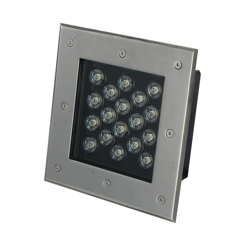 Imagem -04 - Quadrado Conduziu a Luz Subterrânea Lâmpada Enterrada Ac85265v à Prova Impermeável Água Fase Jardim Piso Recesso Parede ao ar Livre Iluminação 3pc 12w