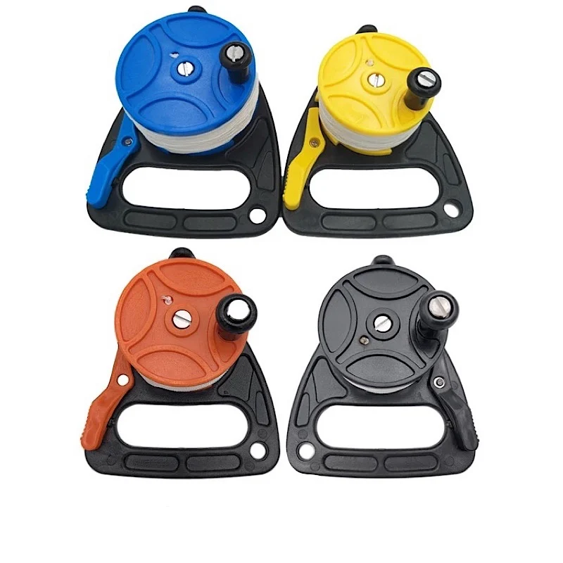 NEW 270ft Line Handheld Diving Cave Reel for Underwater Scuba Wreck Cave Diving Snorkeling SMB Accessorie Heavy Duty