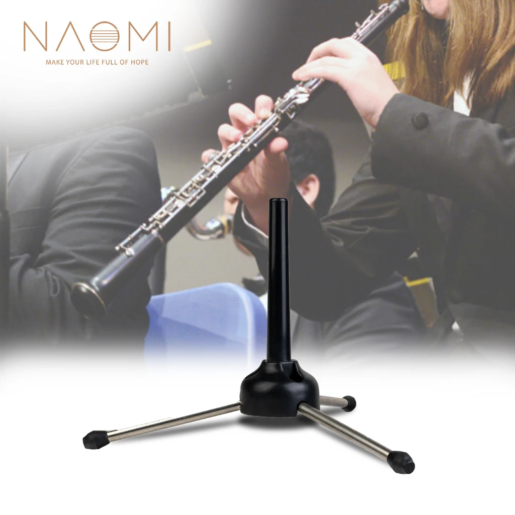 

NAOMI Foldable Musical Instruments Wind Tripod Holder Stand For Oboe Flute Clarinet Portable Sax Bracket Accessories