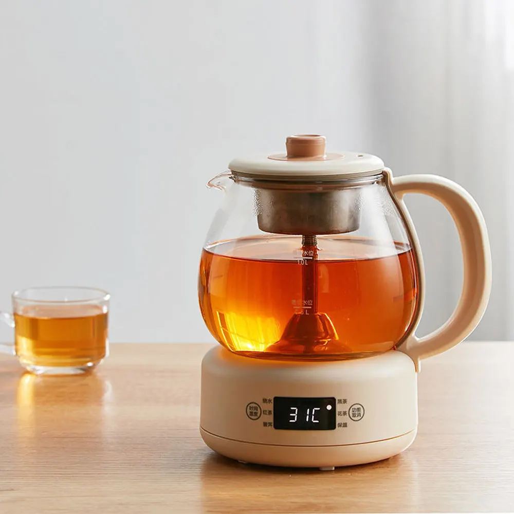 Household Electric Kettle Automatic Steam Glass Health Pot Portable Mini Multi-Function Rice Cooker Tea Dessert Pot