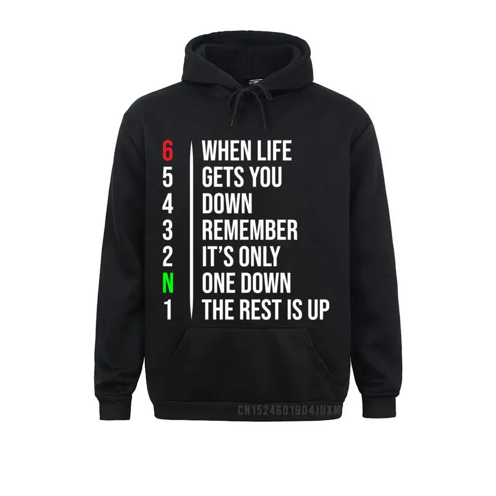 

Motorbike Motorcycle Gears Hoodie When Life Gets You Down Pullover Hoodie Fall Hoodies Men Prevailing Sweatshirts